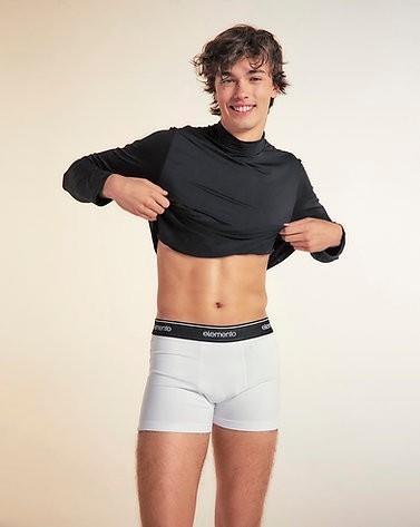 BOXER LISO ALGODON Y LYCRA